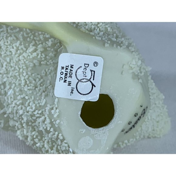 Vintage Dept 56 Easter 1993 Textured Cream Duckling Figurine 7281-8 Porcelain Sm - Picture 6 of 14